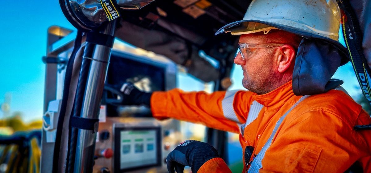 Close up of Operator