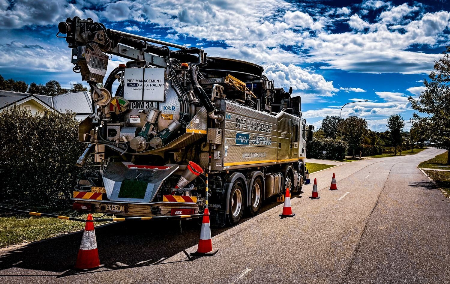 PMA Vacuum Combo Truck