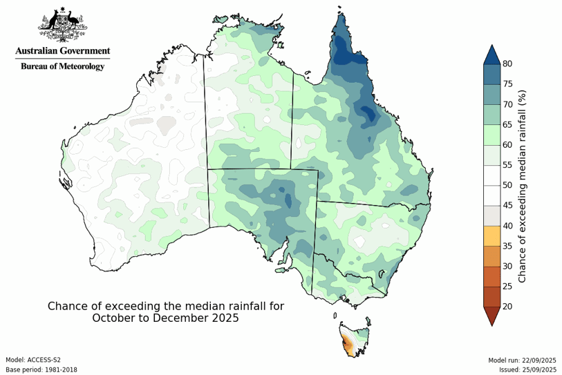 Storm Ready rainfall forecast 2025