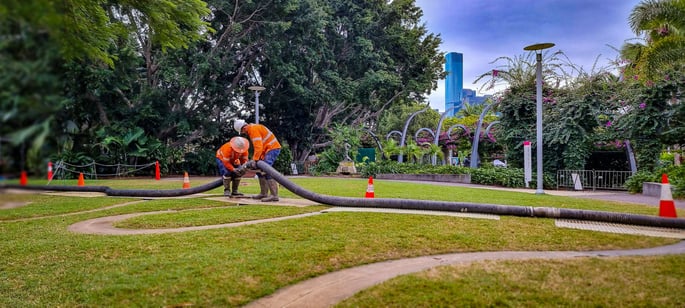 Pipe Management Australia conducts Vacuum Excavation on Brisbane’s South Bank image