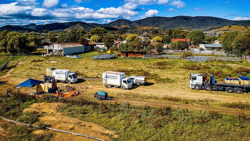 Pipe Management Australia Conduct UV Relining on Sewer Trunk Main for Mudgee image