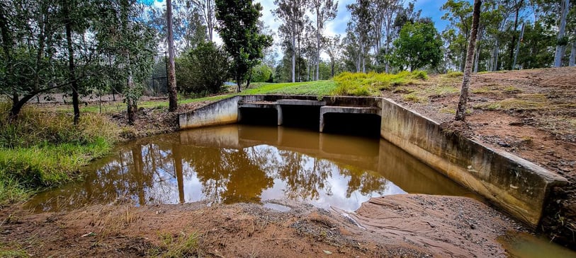 water-pooling-at-culvert