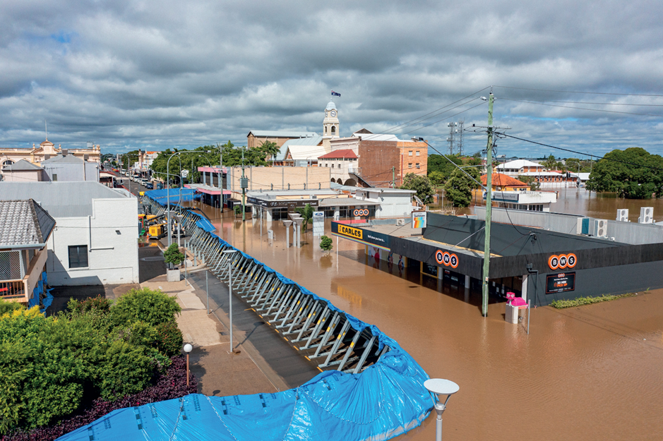 Maryborough Flood Barrier Installation