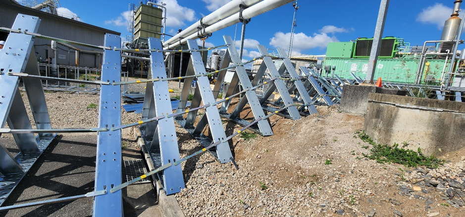 Flood Barrier Frame