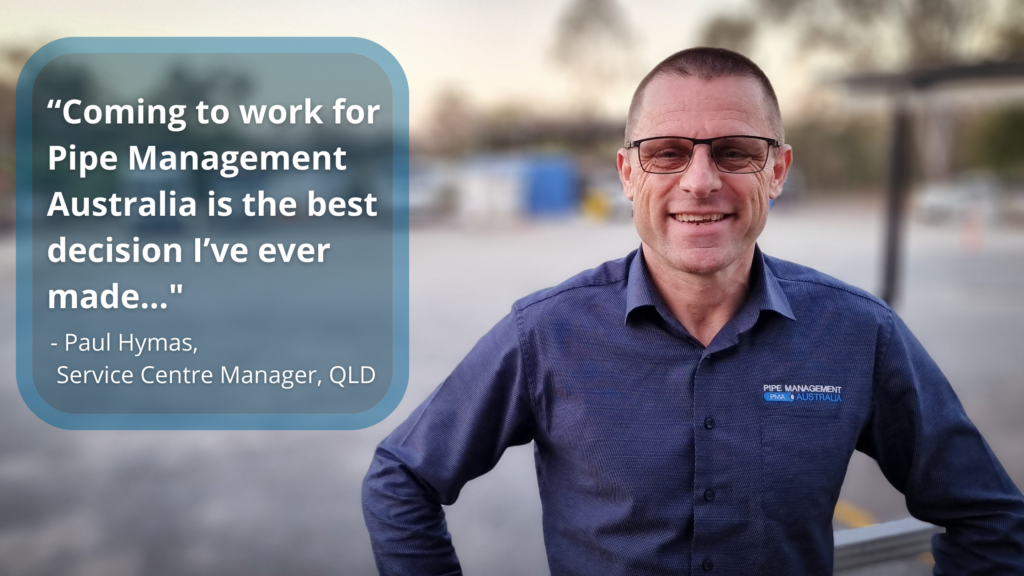 Paul Hymas, Service Centre Manager, QLD